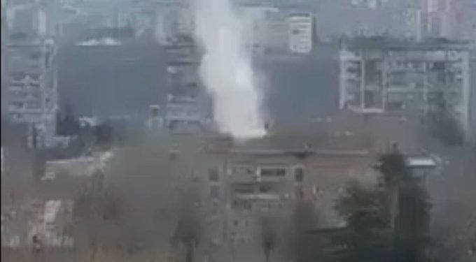 დიღმის მასივის მეოთხე კვარტალში სავარაუდოდ აფეთქება მოხდა