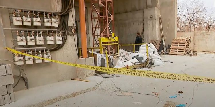 თბილისში, ლუბლიანას ქუჩაზე მშენებლობიდან ორი მუშა გადმოვარდა