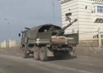 უკრაინული მედია – ხერსონის ოლქის ქალაქი ახალი კახოვკა რუსმა ძალებმა დაიკავეს