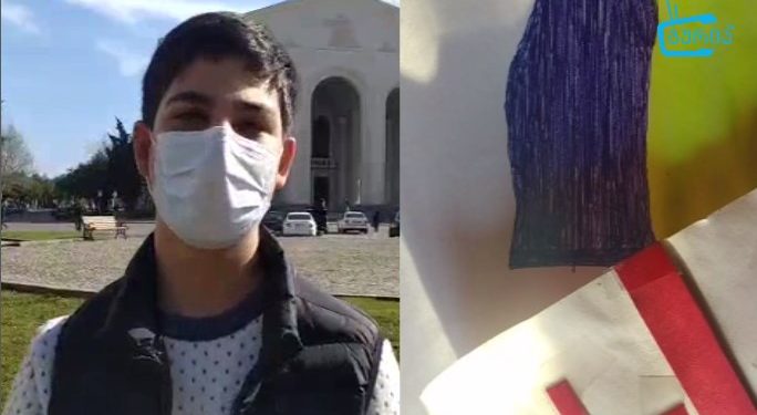 ახალგაზრდები გურიიდან სოლიდარობას უცხადებენ უკრაინას