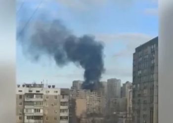 კიევის გარეუბანში სარაკეტო თავდასხმა განხორციელდა