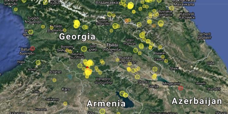 საქართველოში მიწისძვრა მოხდა, ეპიცენტრი ქობულეთში იყო