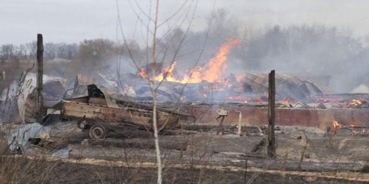 უკრაინის სამხედრო ძალებმა კიევთან მდებარე ანტონოვის აეროპორტი დაიბრუნეს