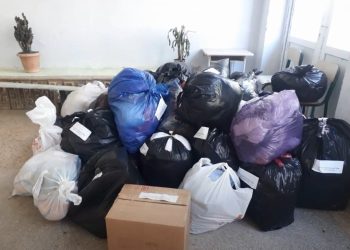 შრომის საჯარო სკოლიდან უკრაინას ჰუმანიტარული დახმარება გაეგზავნა