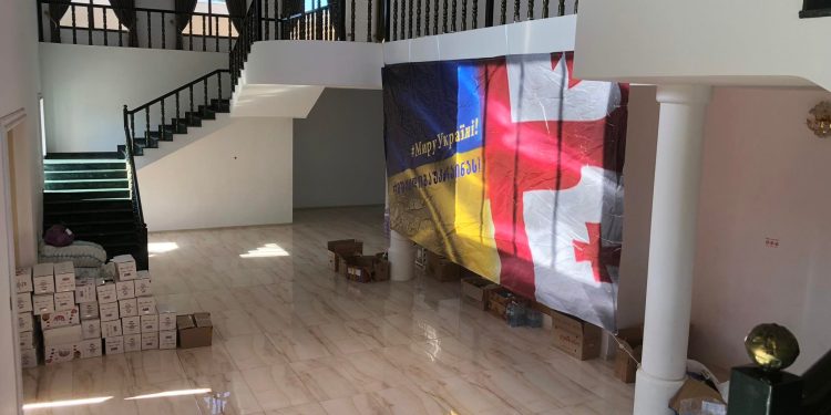 ჩოხატაურელების თანადგომა უკრაინელ ხალხს