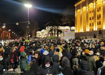 “სირცხვილიას” მიერ ორგანიზებული აქცია რუსთაველზე