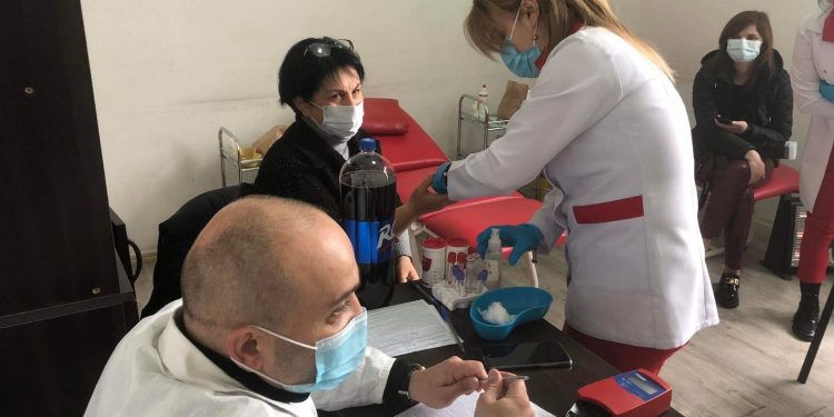 სისხლის დონაცია უკრანელებისათვის