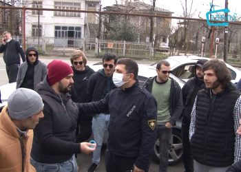 ოზურგეთში საწვავზე მომატებული ფასები გააპროტესტეს