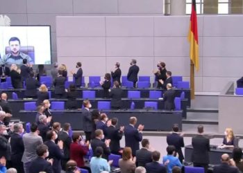 ვოლოდიმირ ზელენსკი გერმანიის ბუნდესტაგს – თქვენ მხოლოდ ეკონომიკა გაინტერესებდათ, თქვენი დახმარება დაგვიანებული იყო