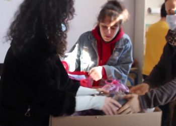 დაბა ლაითურის საჯარო სკოლისა და საბავშვო ბაღის ჰუმანიტარული დახმარება უკრაინას