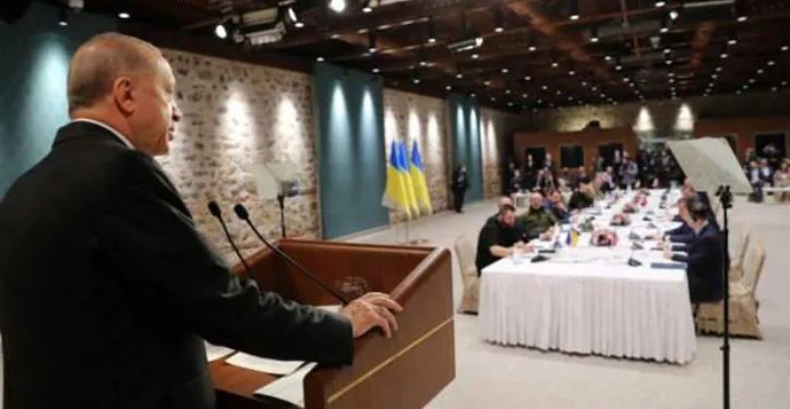 თურქეთში უკრაინისა და რუსეთის დელეგაციებს შორის შეხვედრა დაიწყო