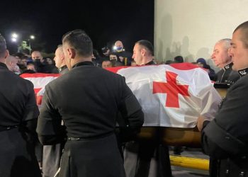 უკრაინაში დაღუპული ქართველი მებრძოლი დავით გობეჯიშვილი სამშობლოში ჩამოასვენეს
