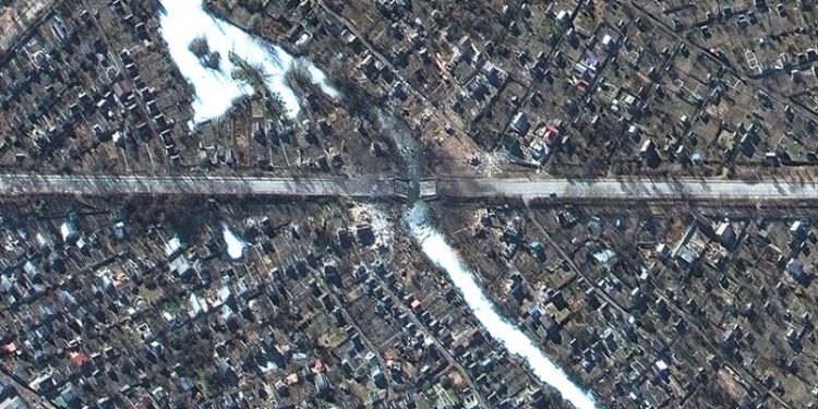 პენტაგონი: უკრაინის ქმედებებმა რუსეთის სამხედრო კოლონა შეაჩერა