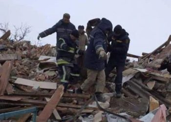 ხარკოვთან ახლოს დაბომბვის შედეგად ოთხი ადამიანი დაიღუპა, მათ შორის 2 ბავშვია