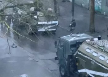 უკრაინული მედია – რუსმა სამხედროებმა ქალაქ ხერსონის დანაღმვა დაიწყეს