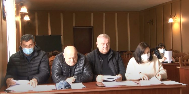 ოზურგეთის საკრებულოს ბიუროს სხდომა