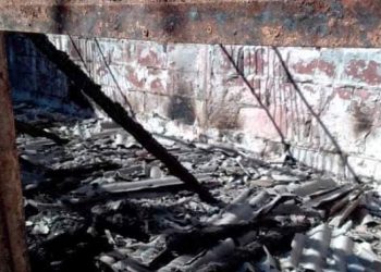 ოკუპანტებმა ჰოსტომელში თავლა დაბომბეს – დაიწვა 32 ცხენი