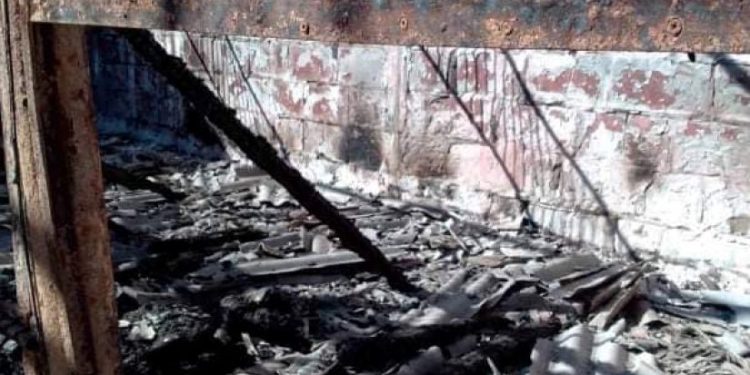 ოკუპანტებმა ჰოსტომელში თავლა დაბომბეს – დაიწვა 32 ცხენი