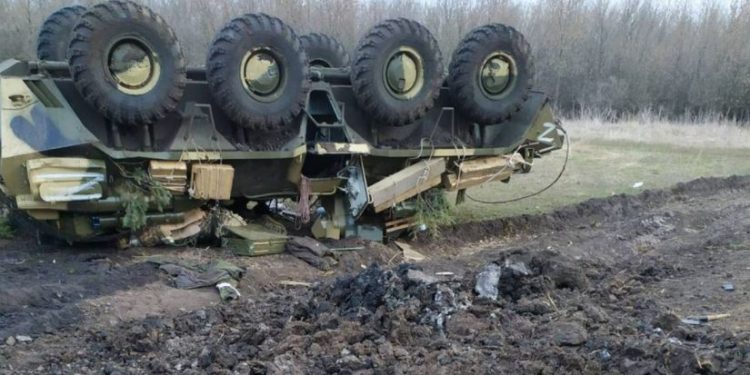 უკრაინის შეიარაღებულმა ძალებმა ოკუპირებული აფხაზეთიდან გადაყვანილი სამხედროები გაანადგურეს