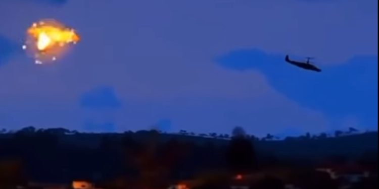 ვიდეო – ერთ წუთში განადგურებული ოთხი რუსული ვერტმფრენი