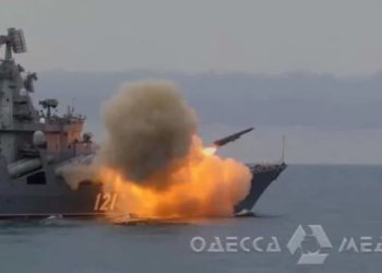 ოდესის სიახლოვეს უკრაინელმა სამხედროებმა რუსეთის გემი გაანადგურეს