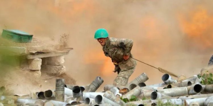 არაღიარებულ მთიან ყარაბაღში საომარი მდგომარეობა გამოცხადდა