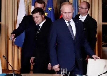 კიევი ვოლოდიმირ ზელენსკისა და ვლადიმერ პუტინის შეხვედრის ორგანიზების თხოვნით გერმანიის კანცლერს მიმართავს