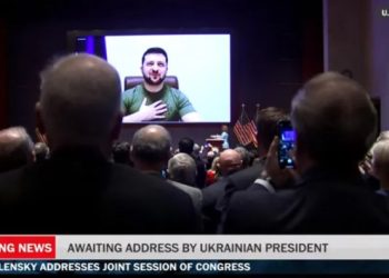 ვოლოდიმირ ზელენსკიმ აშშ-ის კონგრესს მიმართა, მას შეერთებული შტატების კანონმდებლები ოვაციებით შეხვდნენ