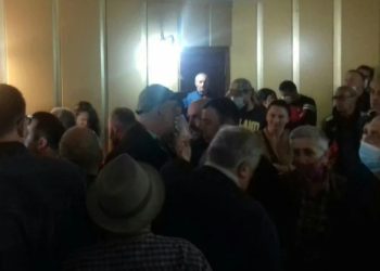 ოზურგეთის საკრებულოს სხდომაზე ფიზიკური დაპირისპირება მოხდა