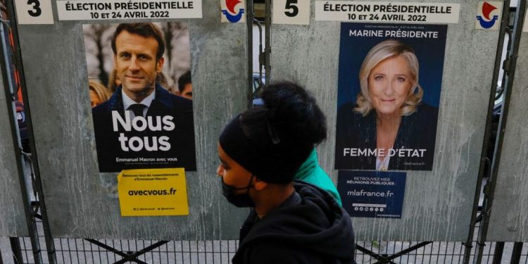 ეგზიტპოლების თანახმად, საფრანგეთის საპრეზიდენტო არჩევნების პირველი ტური ემანუელ მაკრონი – 28.1%, მარინ ლე პენი 23.3%