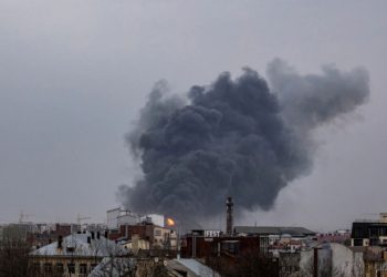 უკრაინული მედიის ცნობით, რუსებმა ლვოვზე ხუთი სარაკეტო იერიში განახორციელეს