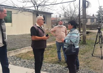 სამოქალაქო აქტივისტები ჩოხატაურში ,,ალტ – ინფოს” ოფისის გახსნას აპროტესტებენ