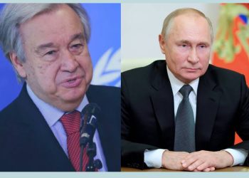 გაეროს გენერალური მდივანი მოსკოვში ვლადიმერ პუტინს შეხვდება