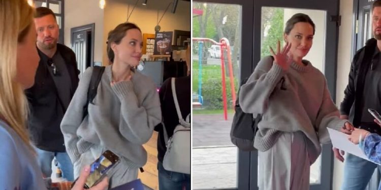 უკრაინის რადა ლვოვის კაფეში გადაღებულ ანჯელინა ჯოლის ვიდეოს ავრცელებს – კიდევ ერთი მტკიცებულება, რომ მთელი მსოფლიო ჩვენს გვერდითაა