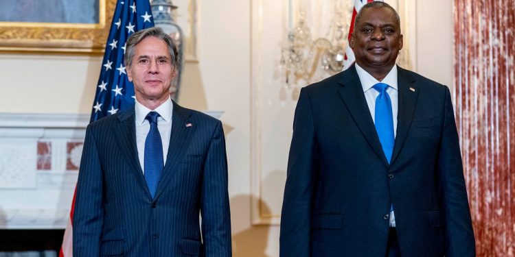 24 აპრილს კიევში აშშ-ს სახელმწიფო მდივანი და თავდაცვის მდივანი ჩავლენ