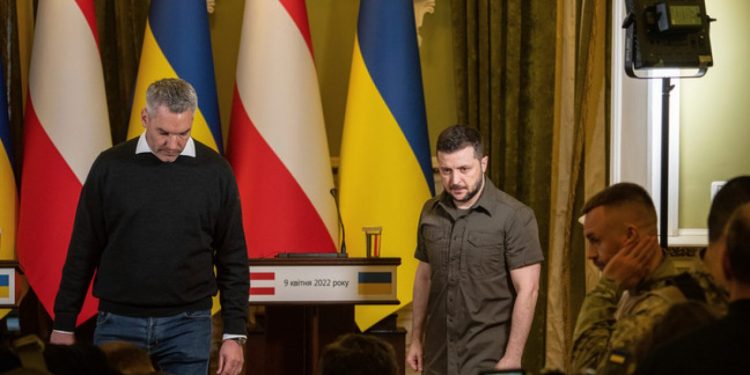 ავსტრიის კანცლერი, კარლ ნეჰამერი კიევში ჩავიდა