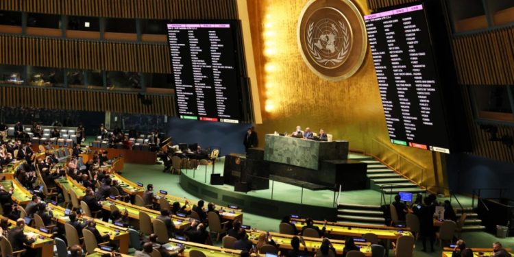 გაერომ რუსეთს ადამიანის უფლებათა საბჭოს წევრობა შეუჩერა