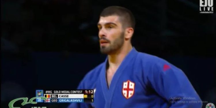 ძიუდოისტი ტატო გრიგალაშვილი ევროპის ჩემპიონი გახდა