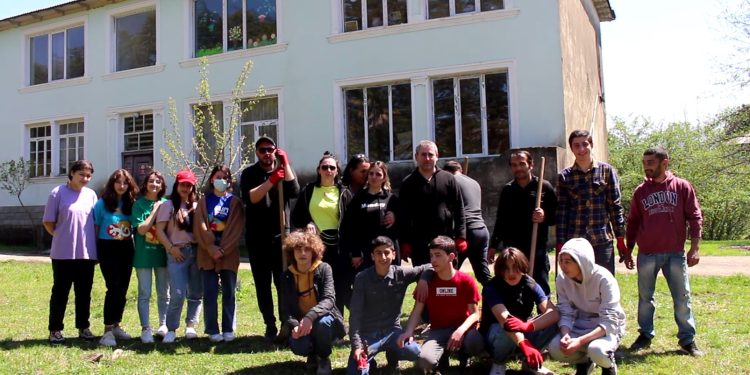 გამწვანების აქცია დაბა ლაითურში