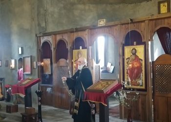 ვიდეო – წითელი პარასკევის მსახურება ნაგომრის წმ. მარინეს სახელობის ტაძარში