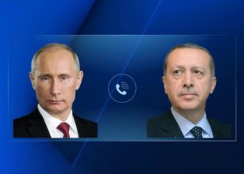 რეჯეფ თაიფ ერდოღანსა ვლადიმერ პუტინს შორის სატელეფონო საუბარი შედგა