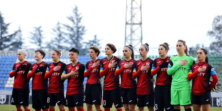 ლანჩხუთის ქალთა საფეხბურთო კლუბმა ჩემპიონატი გამარჯვებით დაიწყო