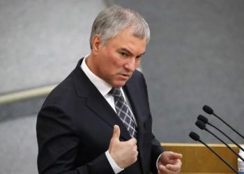 რუსეთის დუმის სპიკერი ვოლოდიმირ ზელენსკის ორ პირობას უყენებს