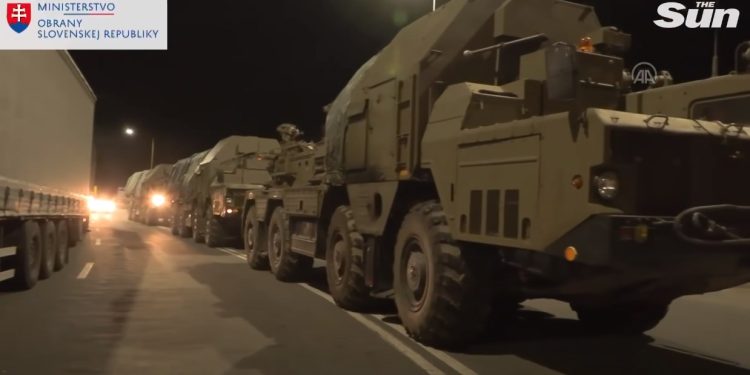 ვიდეო – სლოვაკეთმა უკრაინას С-300-ის ტიპის საჰაერო თავდაცვის სისტემა გადასცა