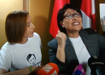 ვიდეო – სიტყვიერი და ფიზიკური დაპირისპიტრება ოზურგეთის საკრებულოს სხდომაზე