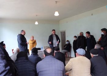 სოფლის მხარდაჭერის პროგრამა – მოსახლეობასთან შეხვედრა დაბა ლაითურში