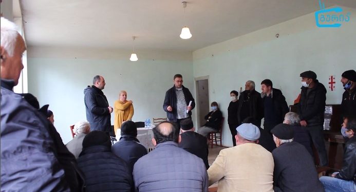 სოფლის მხარდაჭერის პროგრამა – მოსახლეობასთან შეხვედრა დაბა ლაითურში