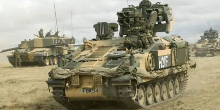 დიდი ბრიტანეთი უკრაინას ჯავშანმანქანებს უგზავნის