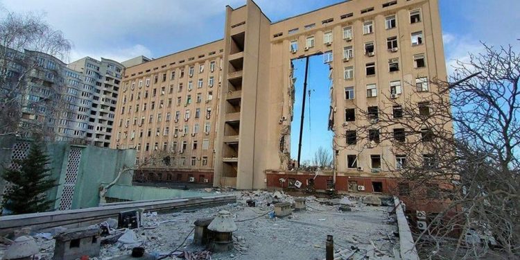 ვიდეო – რუსეთის საოკუპაციო ძალებმა მიკოლაივი და ხარკოვი დაბომბეს