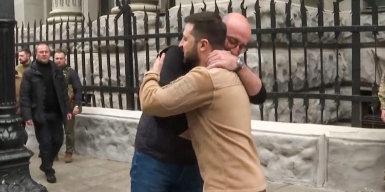 ვოლოდიმირ ზელენსკი – უკრაინის დიდი მეგობარი კიევშია – მადლობა სოლიდარობისთვის